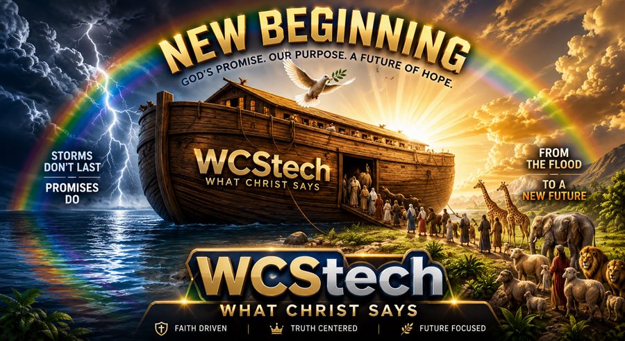 WCStech — What Christ Says: New Beginning. God's promise. Our purpose. A future of hope.